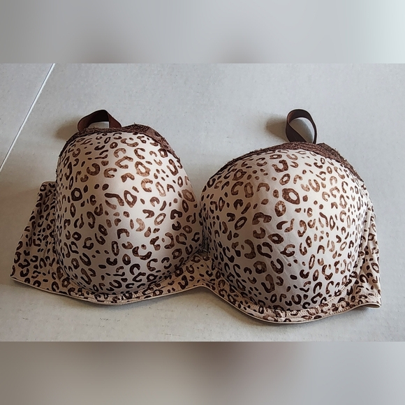 DREAMFIT Leopard Print Women's Bra - Picture 1 of 4